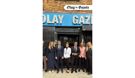 GİSİAD temsilcilerinden, OLAY GAZETESİ’ne nezaket ziyareti.