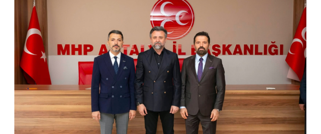 GİSİAD Heyetinden MHP Antalya İl Başkanı Sadullah Güneş’e Ziyaret