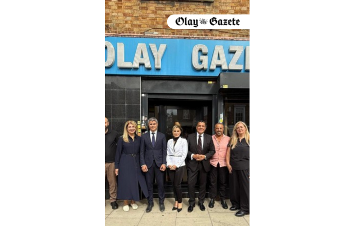 GİSİAD temsilcilerinden, OLAY GAZETESİ’ne nezaket ziyareti.