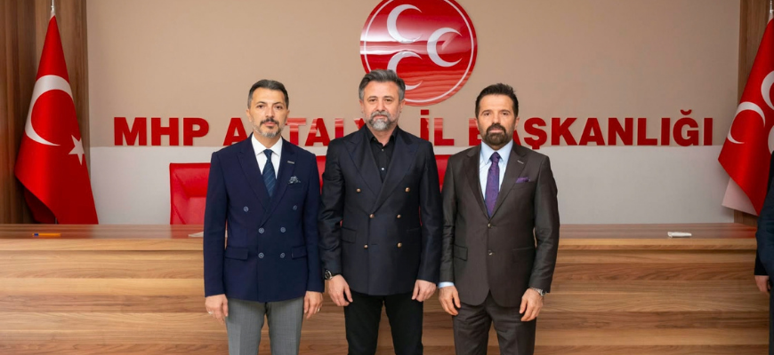GİSİAD Heyetinden MHP Antalya İl Başkanı Sadullah Güneş’e Ziyaret